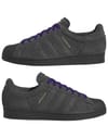 adidas Originals + Superstar ADV Carbon/Carbon/Core Purple - 10