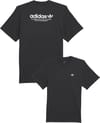 4.0 Logo Tee Black White + adidas Originals