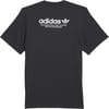 adidas Originals + 4.0 Logo Tee Black White - 3