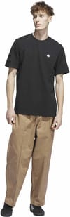 adidas Originals + 4.0 Logo Tee Black White - 7