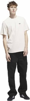 adidas Originals + 4.0 Logo Tee Wonder White Black - 7