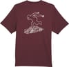 adidas Originals + Shmoofoil Gonz Speedy Tee 2 Shadow Red Alumina - 3
