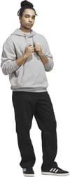 adidas Originals + Classic Hoodie Medium Grey Heather White - 5