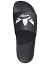 adidas Originals + Adilette OG Comfort Slides Core Black/Footwear White/Core Black - 4