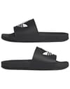adidas Originals + Adilette OG Comfort Slides Core Black/Footwear White/Core Black - 6