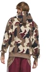 adidas Originals + Fs+ High Pile Fleece Hoodie Khaki Three/Khaki Six/Aurora Ink - 4