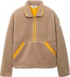 No Zip Fleece W Beige + Aigle