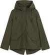 Fishtail MTD Short Parka W Avocado + Aigle