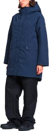 MTD Sherpa Mid-Length Quilted Hooded Parka W Empire + Aigle
