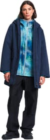 Aigle + MTD Sherpa Mid-Length Quilted Hooded Parka W Empire - 3