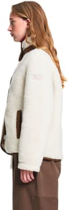 Aigle + Sherpa Button-Up Fleece Jacket W Milk CB
