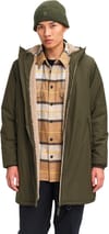 Aigle + Rainpack 90+ Sherpa Lining MTD Jacket Avocado - 3
