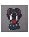 Alprausch + Bernhard T-Shirt Dark Grey Melange