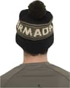 Armada + Jacquard Knit Pom Beanie Black - 3