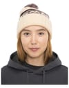 Armada + Jacquard Knit Pom Beanie Natural