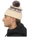 Armada + Jacquard Knit Pom Beanie Natural - 5