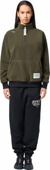 Avnier + Hoodie Zipper AMPLIFY Vert