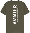 Avnier + T-Shirt SOURCE Noir Encre VERTICAL V3