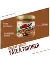 Baouw + Pâte à Tartiner Protéinée Bio Crunchy Praliné Noisette 200g