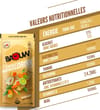 Baouw + Boisson Isotonique Sachet Bouillon Salé 45g - 6