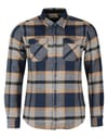 Rhobell Tailored Shirt Grey Marl + Barbour