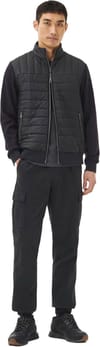 Barbour + Intl Counter Quilted Sweat Black