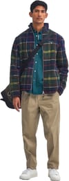 Barbour + Tartan Fleece Zip Through Classic Tartan - 3