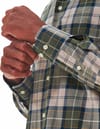 Barbour + Wetheram Tailored Tartan Shirt Forest Mist - 4