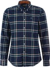 Ronan Tailored Checked Shirt Inky Blue + Barbour