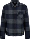 Hailwood Fleece Overshirt Navy + Barbour