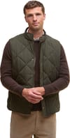 Barbour + Winter Lowerdale Quilted Gilet Dark Olive