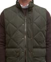 Barbour + Winter Lowerdale Quilted Gilet Dark Olive - 6