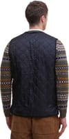 Barbour + Polarquilt Waistcoat Zip In Liner Black - 3