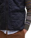 Barbour + Polarquilt Waistcoat Zip In Liner Black - 4