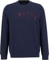 Wynter Crew Neck Sweatshirt Navy/Winterberry + Barbour