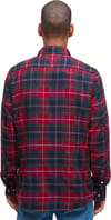 Barbour + Fortrose Tailored Tartan Shirt Winterberry Tartan - 3