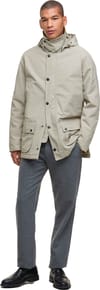 Barbour + Winter Ashby Jacket Washed Stone - 4