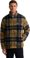 Barbour + Tartan Fleece Zip Through Sweatshirt Birchwood Dress Tartan
