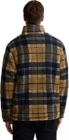 Barbour + Tartan Fleece Zip Through Sweatshirt Birchwood Dress Tartan - 3