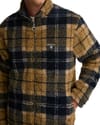Barbour + Tartan Fleece Zip Through Sweatshirt Birchwood Dress Tartan - 4