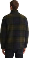 Barbour + Tartan Fleece Zip Through Sweatshirt Shadow Classic Tartan - 3