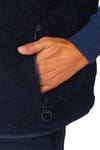 Barbour + Reversible Fleece Gilet Navy - 4