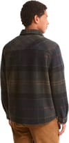 Barbour + Woodlane Brushed Check Overshirt Shadow Classic Tartan - 3
