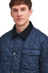 Barbour + Hornby Quilted Jacket Navy - 4