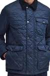Barbour + Hornby Quilted Jacket Navy - 5