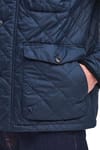 Barbour + Hornby Quilted Jacket Navy - 6