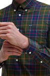Barbour + Wetheram Tailored Tartan Shirt Shadow Classic Tartan - 3