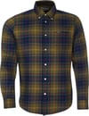 Fortrose Tailored Tartan Shirt Shadow Classic Tartan + Barbour