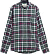 Fortrose Tailored Tartan Shirt Evergreen Tartan + Barbour