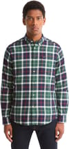 Barbour + Fortrose Tailored Tartan Shirt Evergreen Tartan
